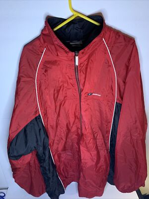 VINTAGE Reebok Jacket Adult XXLarge Red 