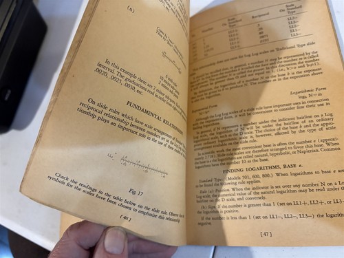 1953 sc, How to Use Pickett Log Log Slide Rules, Hartung - Picture 7 of 8