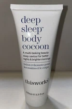 Deep Sleep Body Cocoon This Works Lotion 3.3 fl oz SEALED
