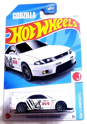 2024 Hot Wheels White Nissan Skyline GT-R (BCNR33) 96/250 HW J-Imports 5/10