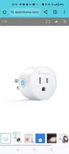 Teckin Smart Plug Compatible with SmartThings, Alexa Google Assistant for Voice