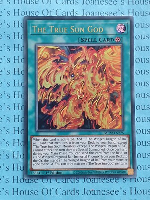 the true sun god yugioh card - MP22-EN275 - Ultra Rare Is this the sign to