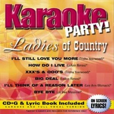 Karaoke Party Ladies of Country - Audio CD By Ladies of Country - VERY GOOD