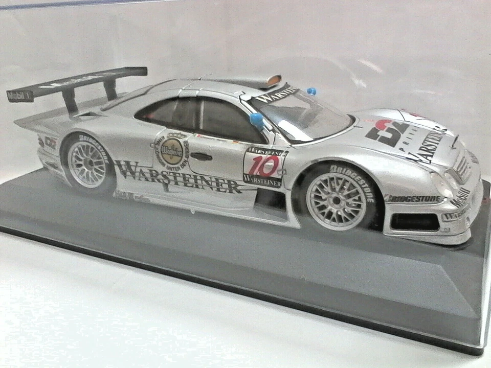 MAISTO 1:18 AUTO IN METALLO MERCEDES CLK GTR DTM WARSTEINER 1997 A. NANNINI - Immagine 2 di 2