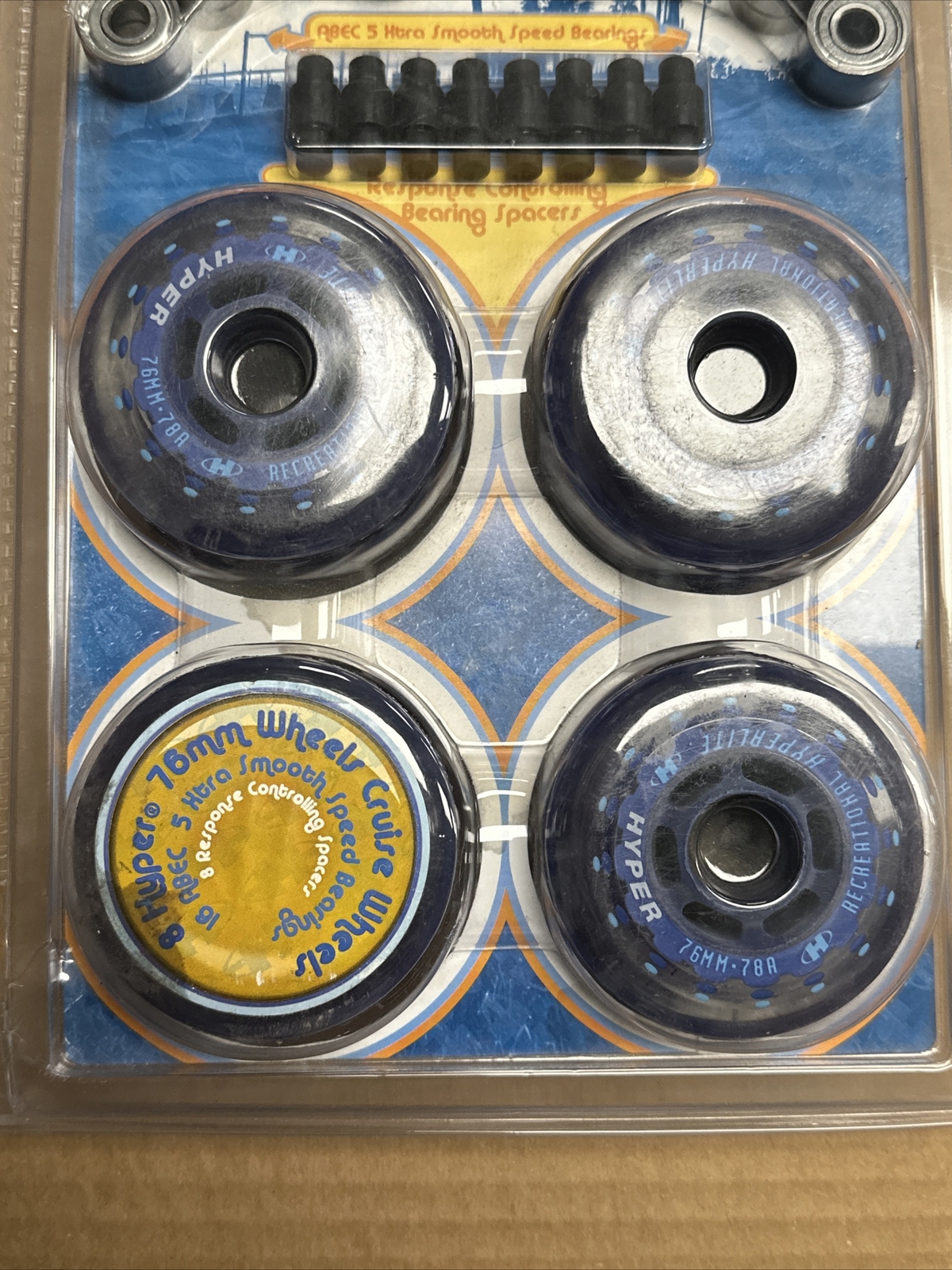 Hyper 05 Hyperlite Cruise Combo 80mm Inline Skate Wheels Bearings  