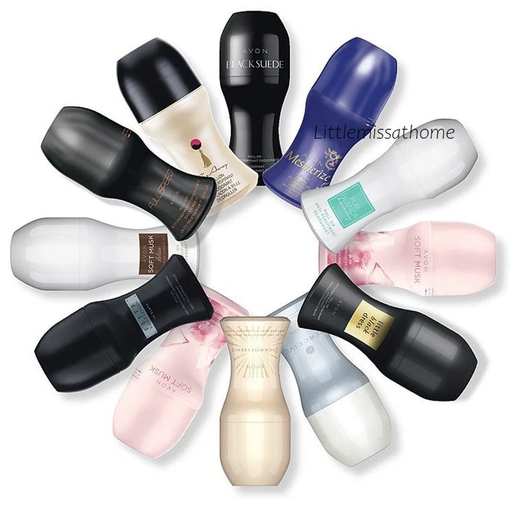 AVON ROLL-ON ANTI-PERSPIRANT DEODORANT FOR HER musk lily far away pur blanca