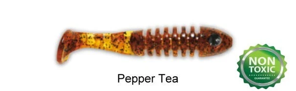 5er Pack Skeleton by Delalande - 11 cm - Zander, Hecht, Barsch, Swimbait - Bild 2 von 3