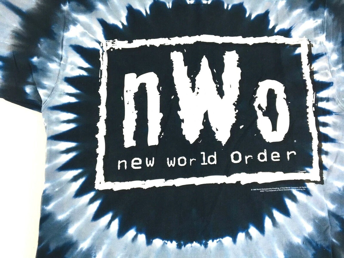 Vintage New World Order shirt NWO Wrestling shirt Liquid Blue Tye