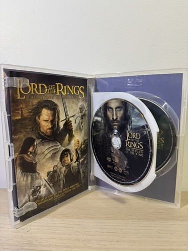 The Lord Of The Rings Trilogy DVD Set Of 3 - Foto 5 di 6