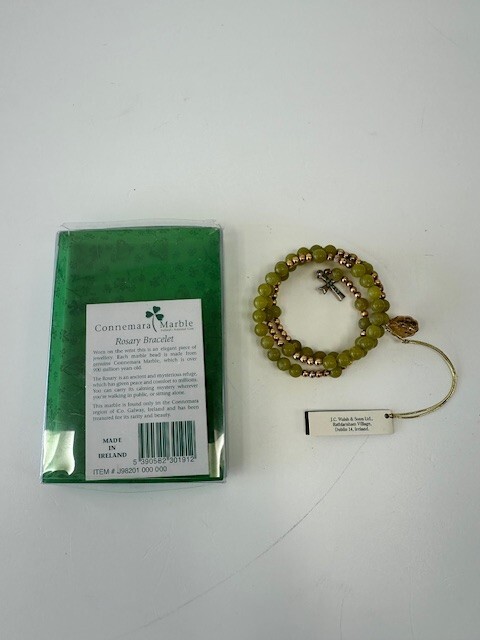 Vintage Marble Rosary Bead Bracelets  J.C. Walsh & Sons
