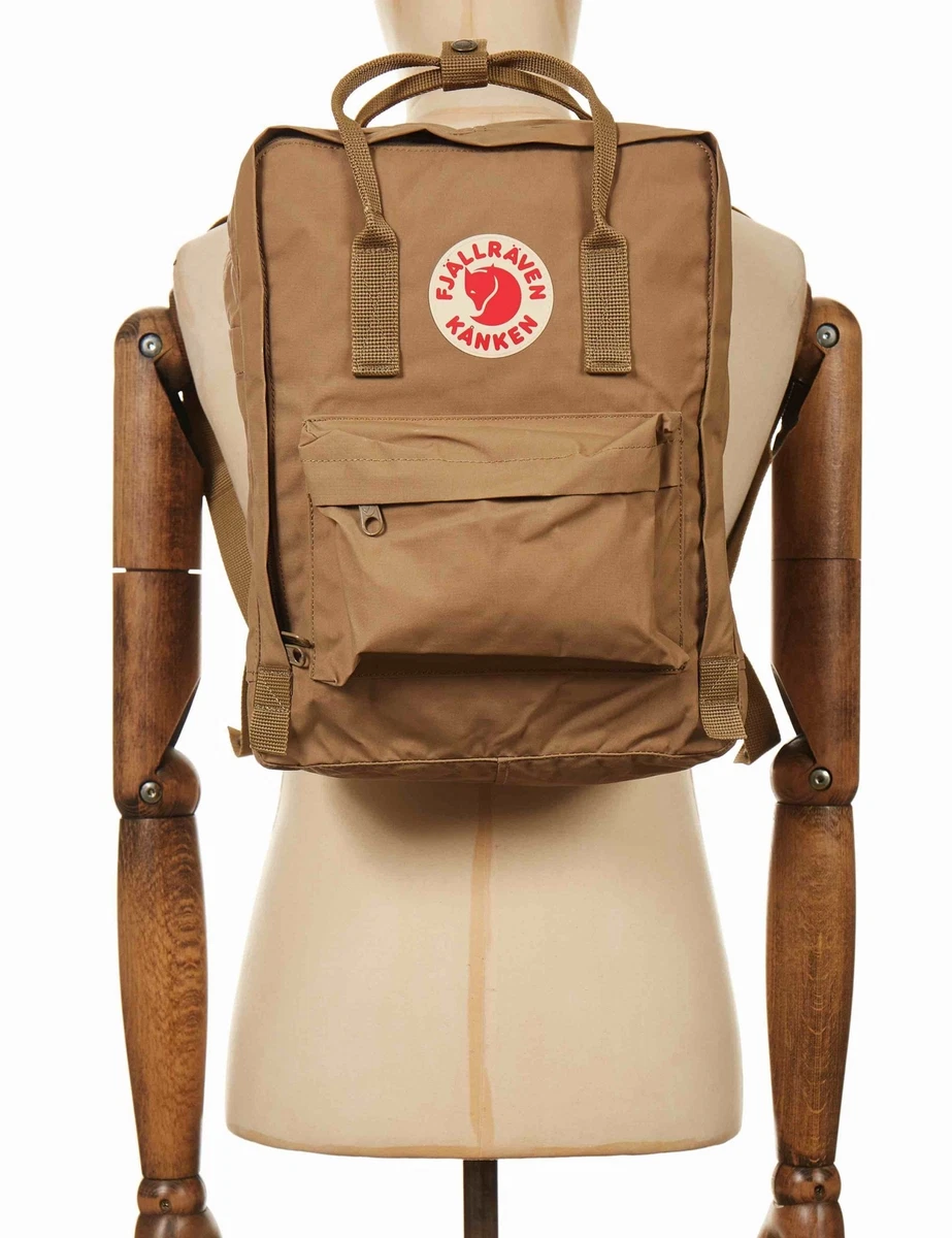 Fjallraven kanken top backpack sand