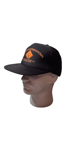 Vintage Landmark International Semi Truck Snapback Hat Cap Full Foam Insulated - Picture 4 of 13