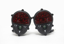 Hmmwv Turn Signal Light With Reverse Light Led M35 Military Black 24v - Qty2