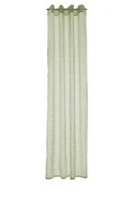 Eyelet scarf curtain homing semi-transparent Leon plain green 5901-48