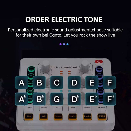 High-Quality Sound Card Body For Live Steaming For Podcasts Broad Compatibility - Afbeelding 10 van 13