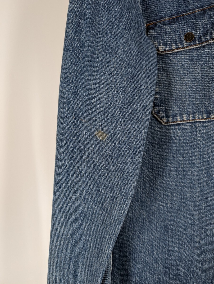 Calvin Klein 205w39nyc SS18 Denim Western Cowboy Shirt Sample