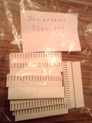 Lots of 20: Methode Electronics 3360-020  20 Position Crimp Receptacle