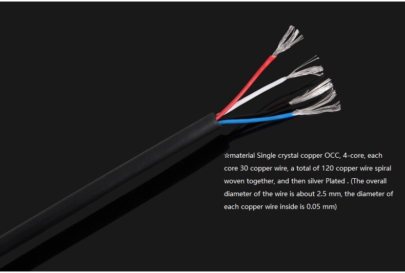 2.5mm BALANCED Audio Cable For B&W Bowers & Wilkins P9