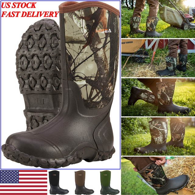 mens waterproof fishing boots