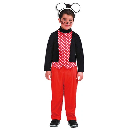 KISPATTI Orecchie Topo Costume Topo Travestimenti Topo Costume Carnevale Adulti Bambini,Orecchie da Topo,Topi Naso,Coda,Papillon,Occhiali,Guanti per Carnevale Halloween Animale Feste Cosplay