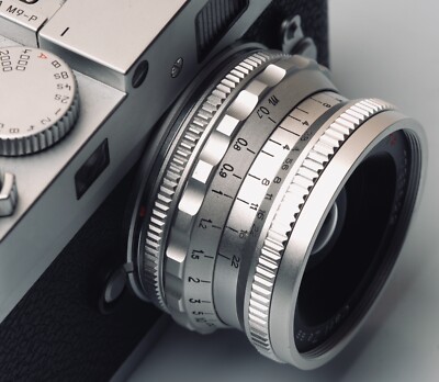 Contax G 28mm f2.8 Biogon Convert To Leica M Helicoid, Silver