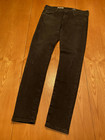 AG ADRIANO GOLDSCHMIED LEGGING ANKLE DISTRESSED BLACK DENIM JEANS 28 X 28 EUC — photo 2