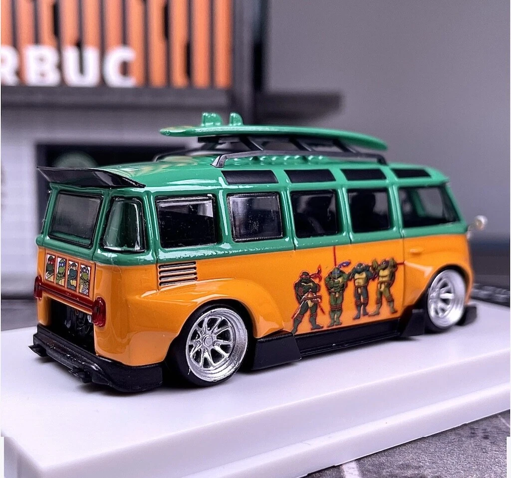 TNT 1/64 Scale Volkswagen VW T1 Type1 Bus RWB--Coca-Cola