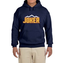 Denver Nuggets Nikola Jokic Joker Logo Hooded Sweatshirt