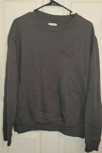Grey Crewneck Pullover Sweater | eBay