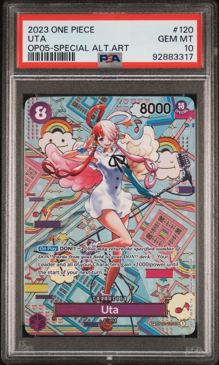 One Piece OP05 English Uta SP 120 Alternate Art Psa 10 | eBay One Piece OP05 English Uta SP 120 Alternate Art Psa 10 | eBay