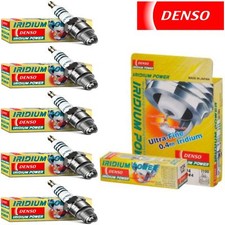 5 Pack Spark Plugs Denso Iridium Power 2004-2011 Chevrolet Colorado 3.5L 3.7L