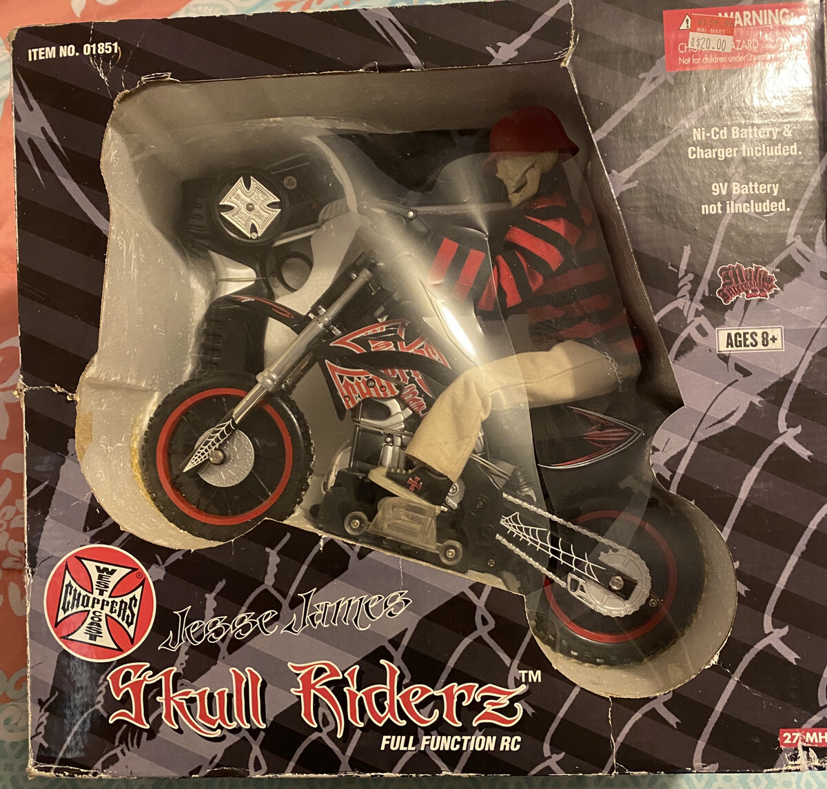 West Coast Choppers Jesse James Skull Riderz Full Function