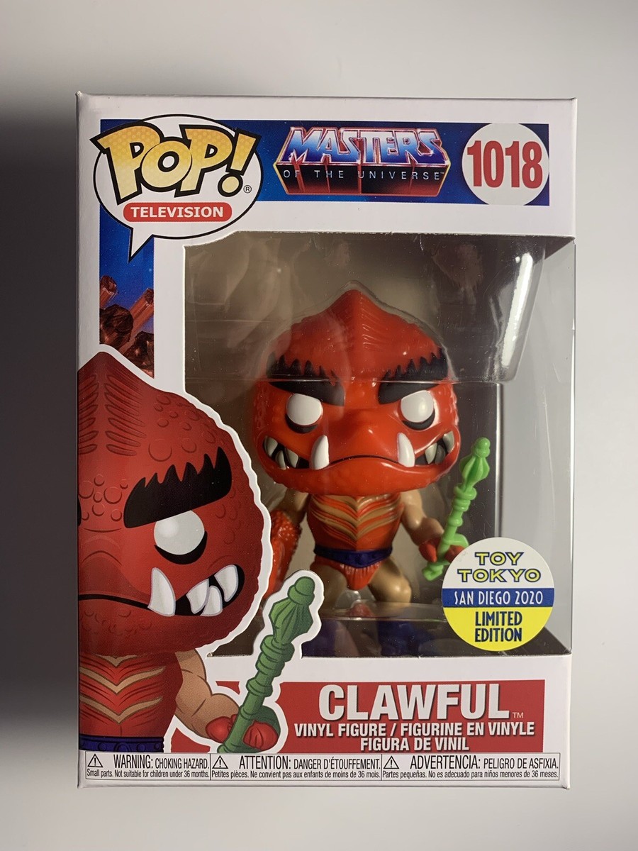 Funko Pop Masters Of The Universe Clawful #1018 SDCC Toy Tokyo | eBay