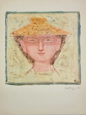 MASSIMO CAMPIGLI (Berlino 1895 - Saint-Tropez 1971) OPERA LITOGRAFIA - L'estate