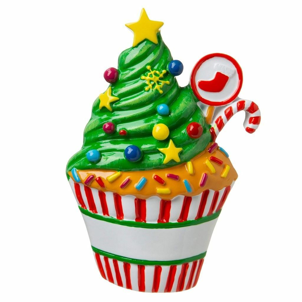 Cupcake Personalized Christmas Ornament-image
