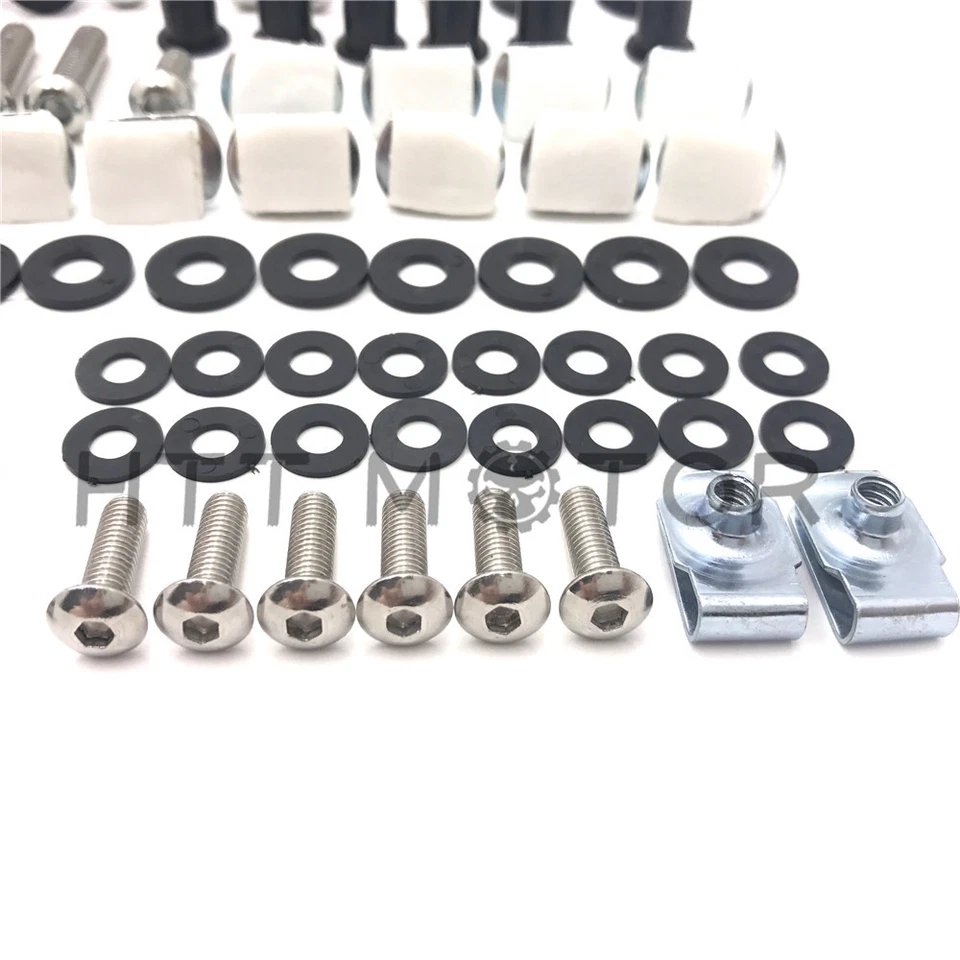 Kit completo de pernos de carenado tornillos de cuerpo aptos para Yamaha YZF R1 2009-2014 2010 2013 Foto 4 de 4