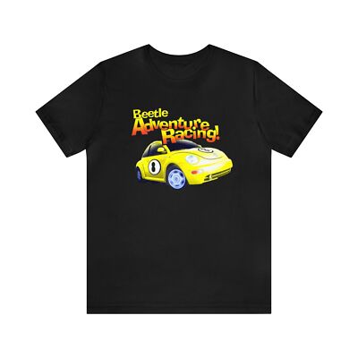 Beetle Adventure Racing N64 Pixel Art Unisex Short Sleeve Tee T-Shirt