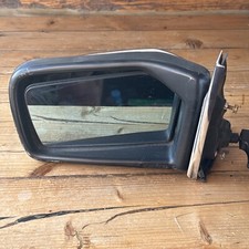 Mercedes Benz W123 Seitenspiegel Außenspiegel links Edelstahl verchromt