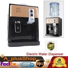 Top Loading Countertop Water Dispenser Hot Cold Water Cooler Drinking Machine