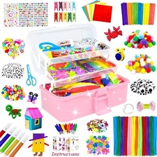 3000 Kids Arts And Crafts Supplies For Kids Girls Crafting Supply In 3