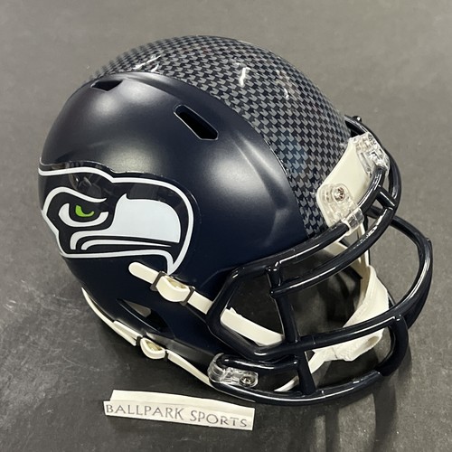 Seattle Seahawks Speed Mini Helmet Riddell NFL Licensed Brand New! - Picture 3 of 12