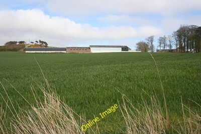 Foto 6x4 Farm Gebäude am Morphie Lochside \/NO7364 Die neuere Farm c2014
