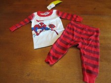 Hanna Andersson NWT Marvel Spider-man Holiday Christmas Pajamas 60 - 3-6 mo