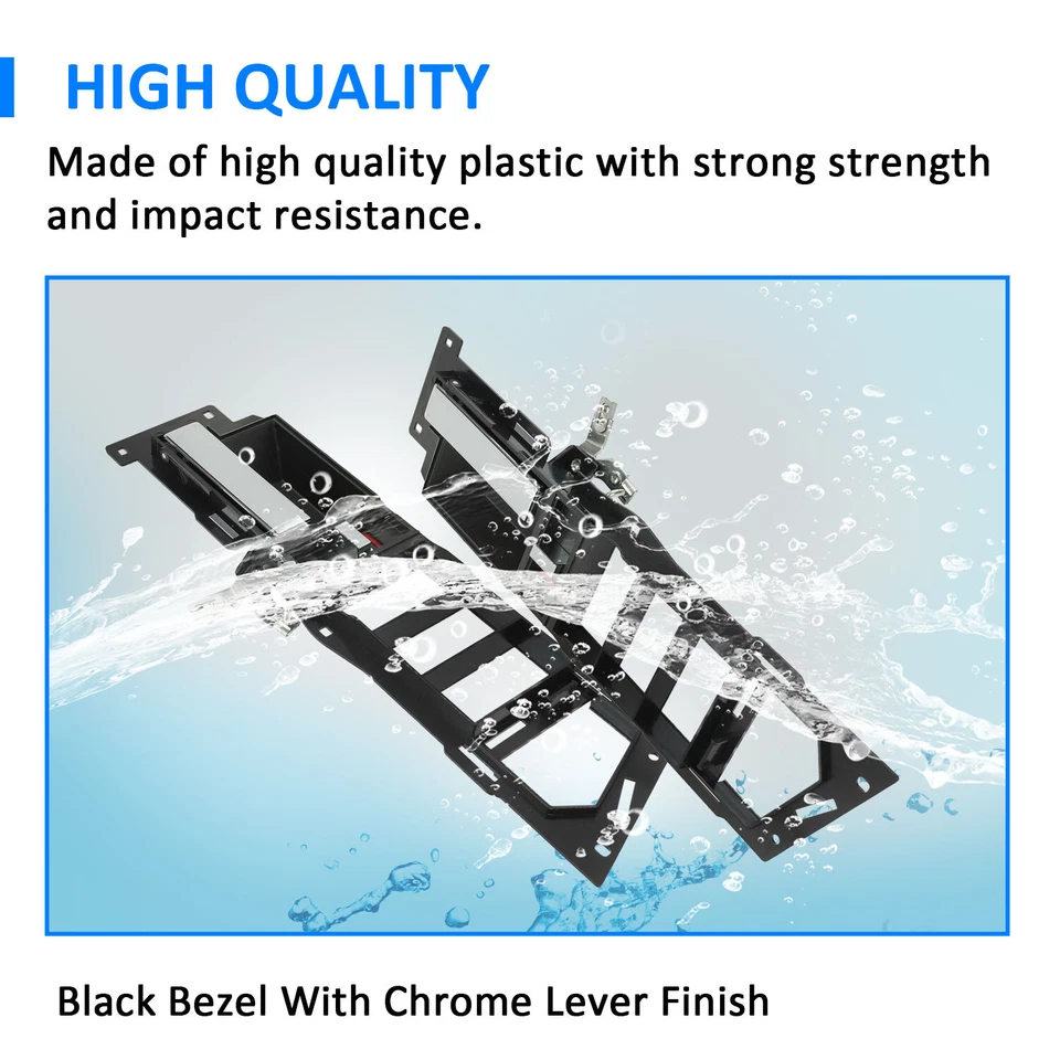 2X Interior Door Handle For 88-94 Chevy GMC C/K1500 Pickup Front Left Right Foto 3 de 4