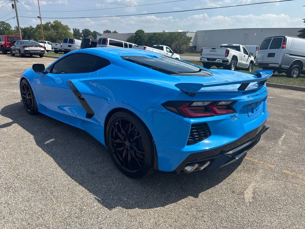 2025 Blue Chevrolet Corvette   | C8 Corvette Photo 3
