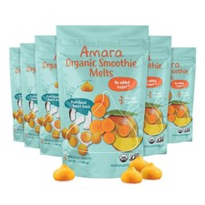 Organic Mango Carrot Smoothie Melts - Healthy Baby Snacks, Plant-Based Yogurt -