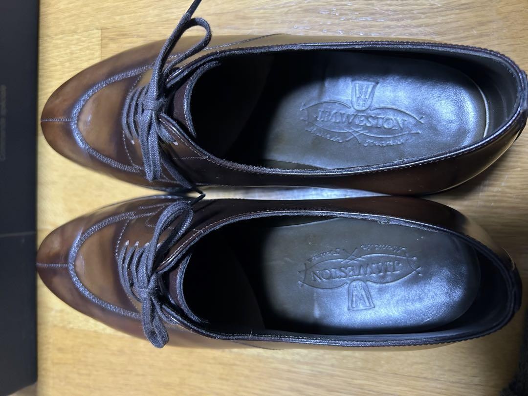 JM WESTON × yohei fukuda パティーヌ　革靴 Yohei Fukuda & JM Weston Collaboration Shoes — Yohei Fukuda