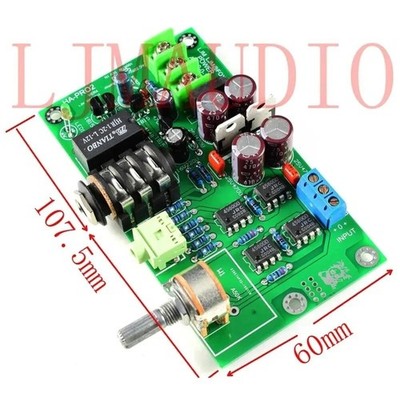 HA-PRO2 Monitor Level Kopfhörerverstärker Fertigplatine mit JRC 4580D OP AMP
