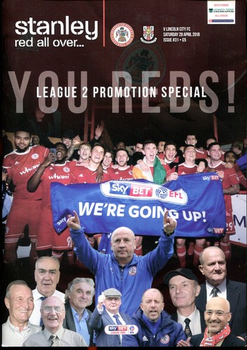 Accrington Stanley v Lincoln City 28/04/18 League 2