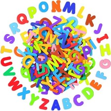 Foam Letter Stickers 1050Pcs A-Z Alphabet, 10 Colors Self Adhesive Craft
